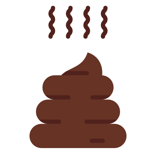 Poop Good Ware Flat icon