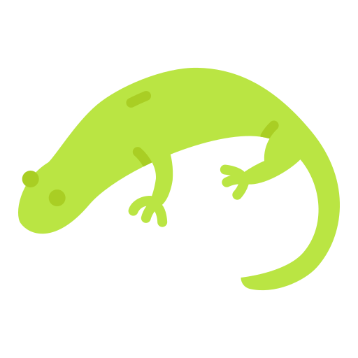 salamander Good Ware Flat icon
