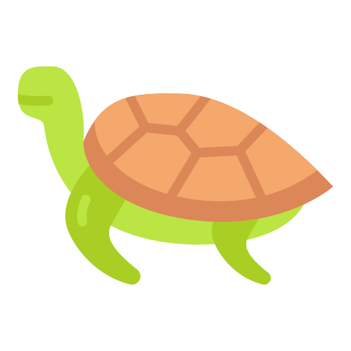 schildpad Good Ware Flat icoon