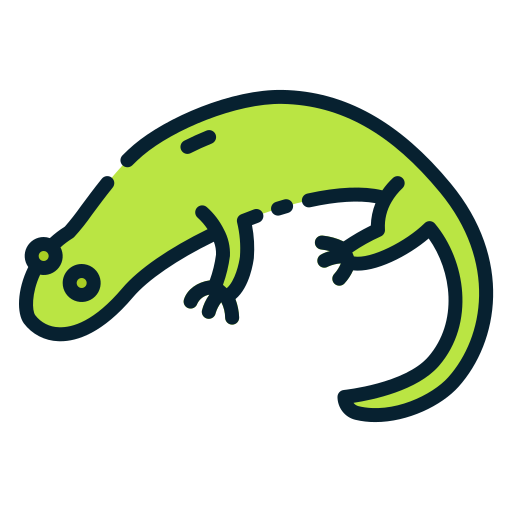 salamandra Good Ware Lineal Color icono