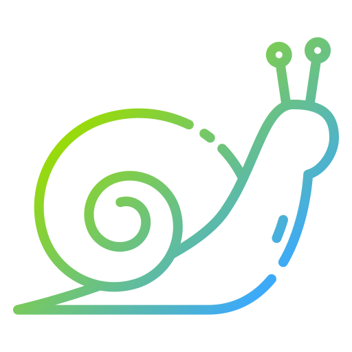 Snail Good Ware Gradient icon