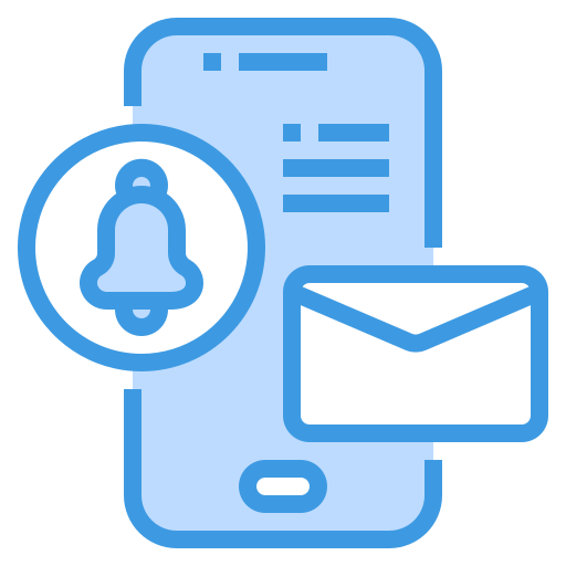 e-mail itim2101 Blue icoon