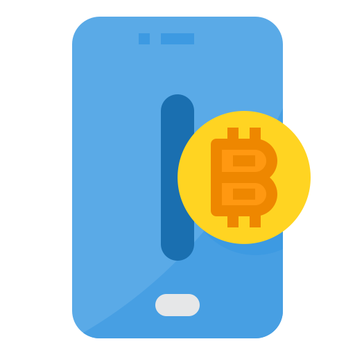 bitcoin itim2101 Flat icono