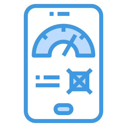 Speedometer itim2101 Blue icon