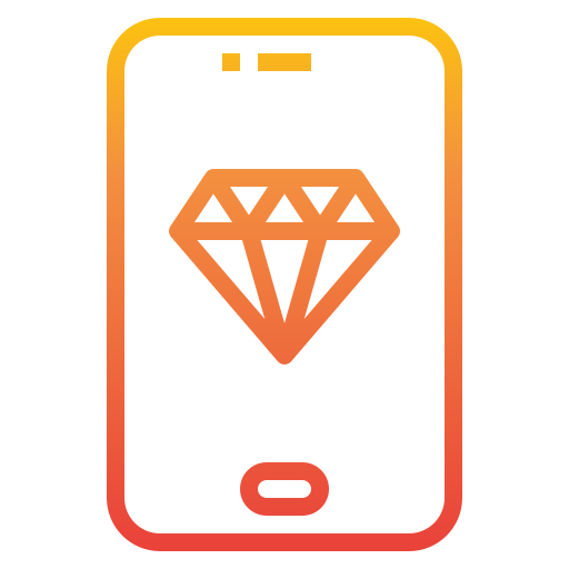 Diamond itim2101 Gradient icon