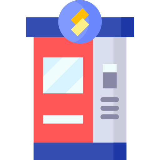 ticket automat Special Flat icon