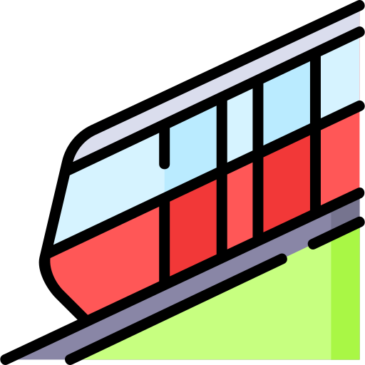 seilbahn Special Lineal color icon