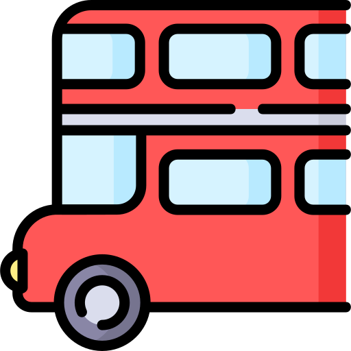 autobus à impériale Special Lineal color Icône