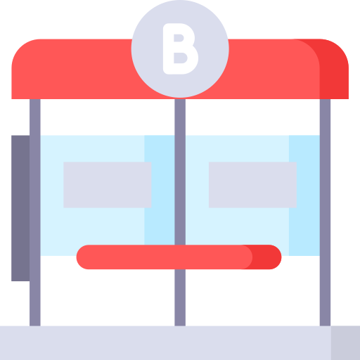bushaltestelle Special Flat icon