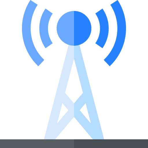 antenne Basic Straight Flat icoon