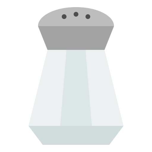 contenedor de sal Generic Flat icono