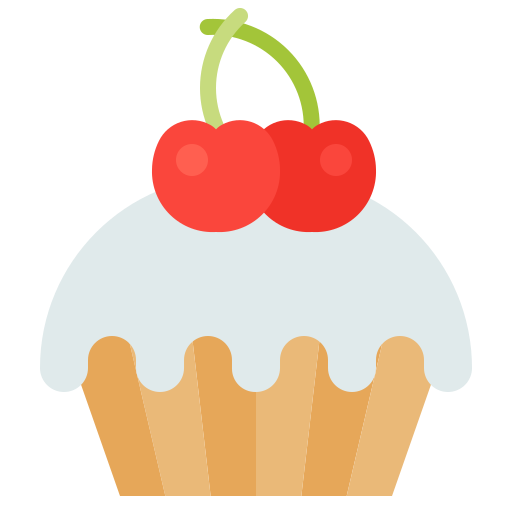 カップケーキ Generic Flat icon