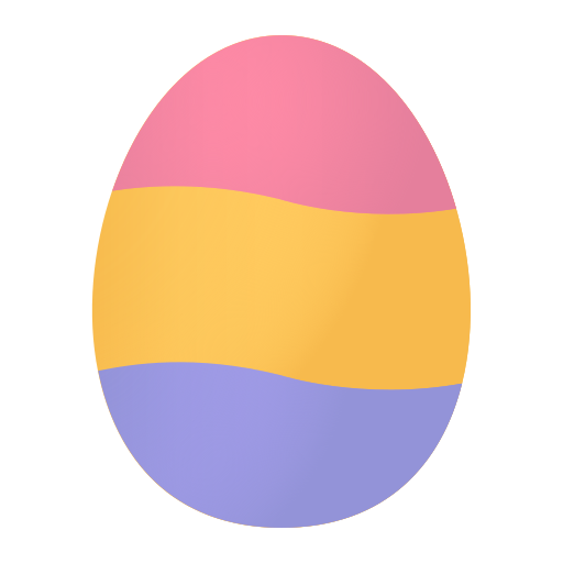 uovo di pasqua Generic Flat Gradient icona