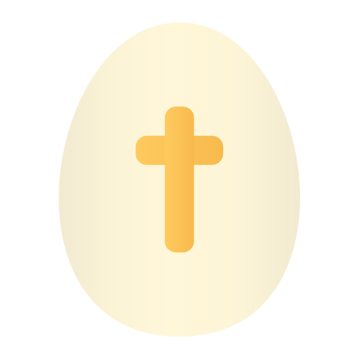 пасхальное яйцо Generic Flat Gradient иконка