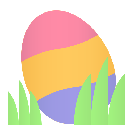 uovo di pasqua Generic Flat Gradient icona