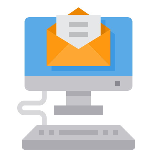 e-mail itim2101 Flat icoon