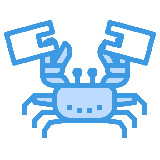 crabe itim2101 Blue Icône