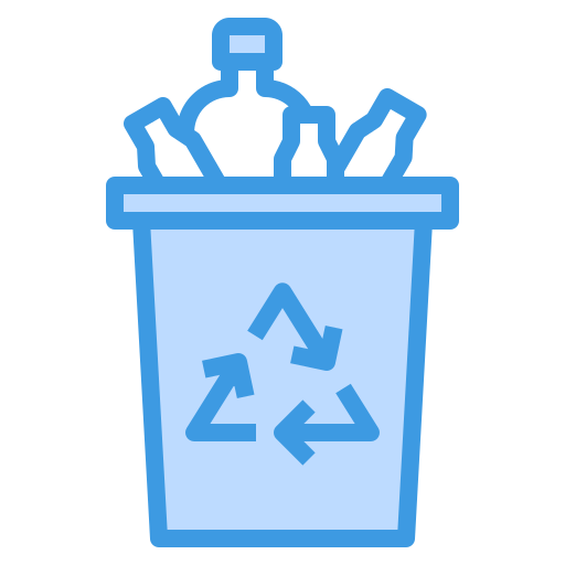 Garbage itim2101 Blue icon