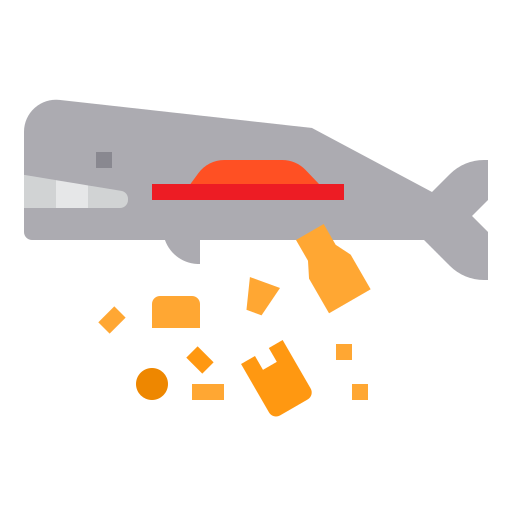 Whale itim2101 Flat icon