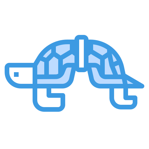 schildpad itim2101 Blue icoon