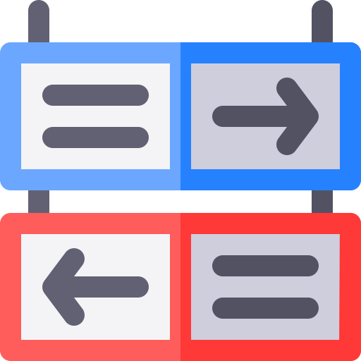 Wayfinding Basic Rounded Flat icon