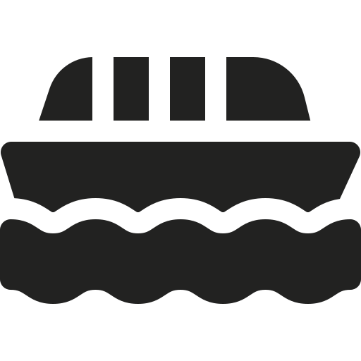 Ship Basic Rounded Filled icon
