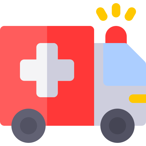 krankenwagen Basic Rounded Flat icon