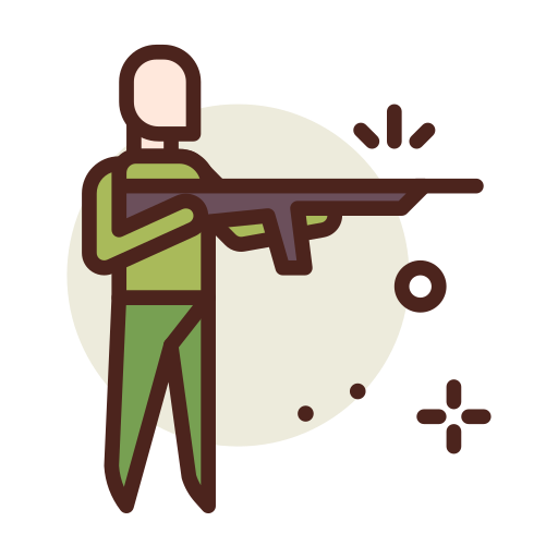 Gun Darius Dan Lineal Color icon