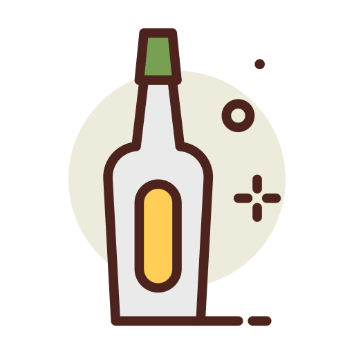 Drink bottle Darius Dan Lineal Color icon