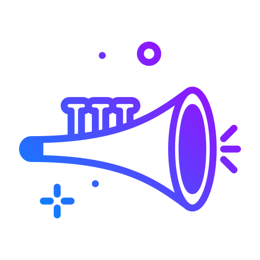 trompette Generic Gradient Icône