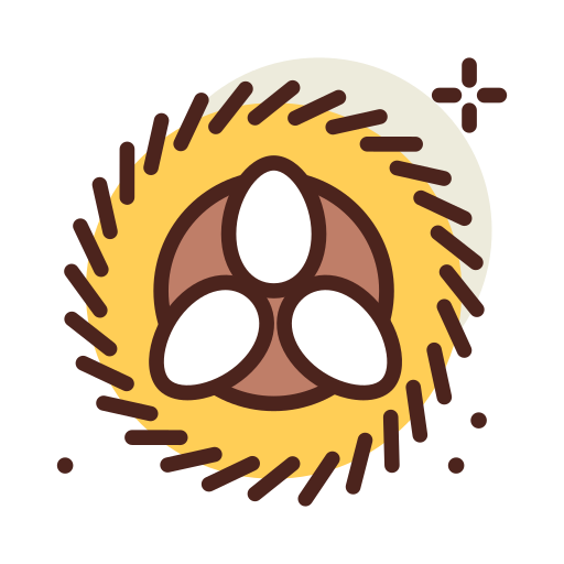 huevos Darius Dan Lineal Color icono