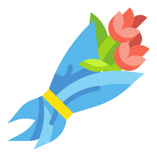 Flower bouquet Wanicon Flat icon