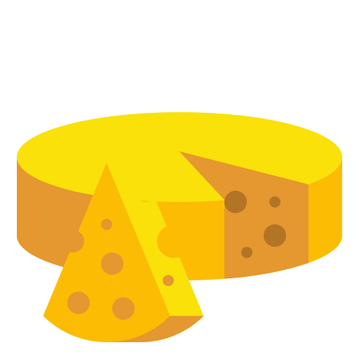Cheese Wanicon Flat icon