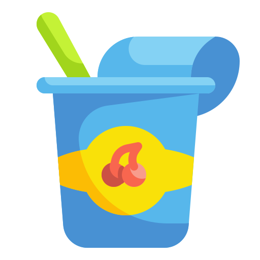 Yogurt Wanicon Flat icon