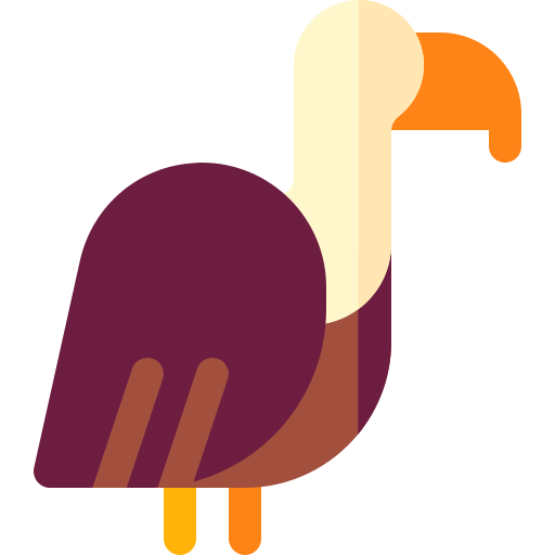 Vulture Basic Rounded Flat icon