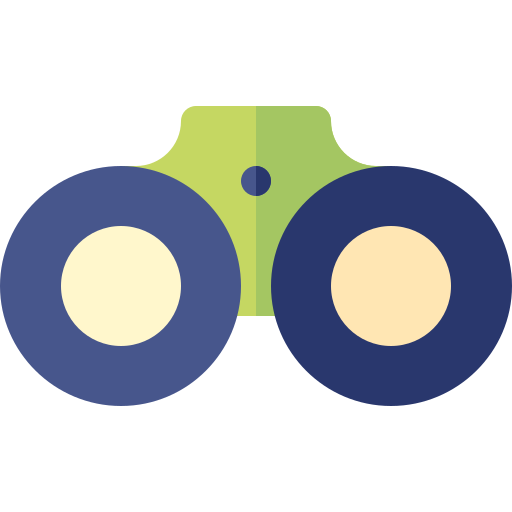 prismáticos Basic Rounded Flat icono