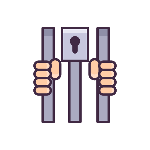 celda de detención Flaticons Lineal Color icono