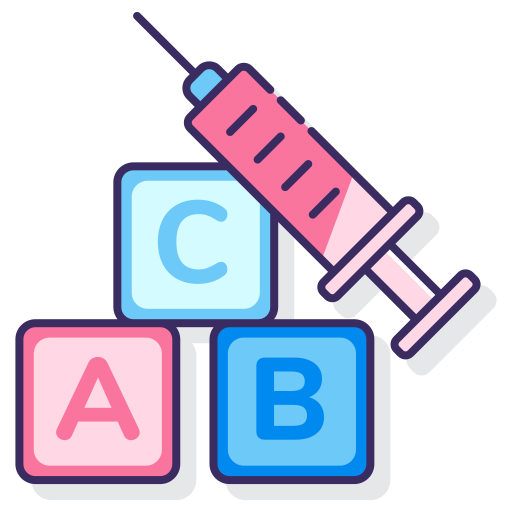 vaccin Flaticons Lineal Color Icône