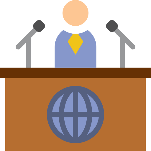 News reporter Basic Miscellany Flat icon