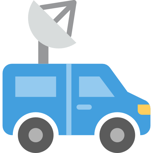 camioneta Basic Miscellany Flat icono