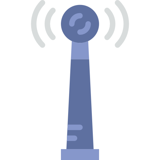 Antenna Basic Miscellany Flat icon