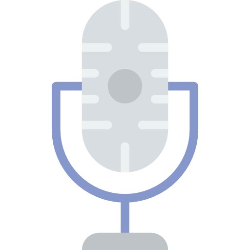 microphone Basic Miscellany Flat Icône