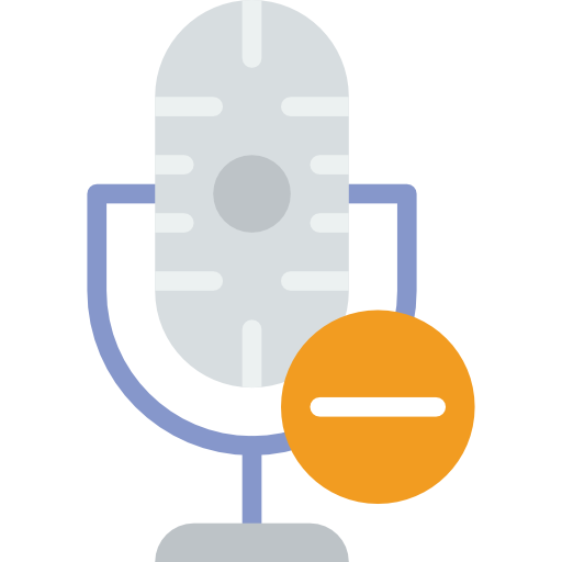 Microphone Basic Miscellany Flat icon