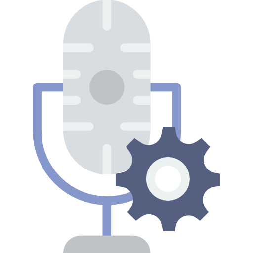 micrófono Basic Miscellany Flat icono