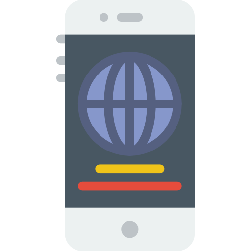 smartphone Basic Miscellany Flat icon