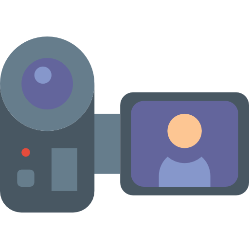 Camcorder Basic Miscellany Flat icon