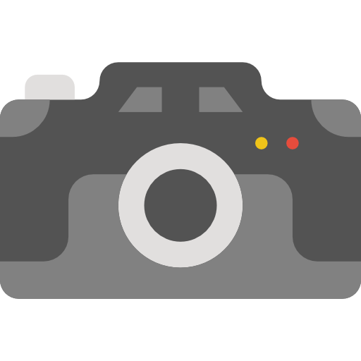 cámara fotográfica Basic Miscellany Flat icono