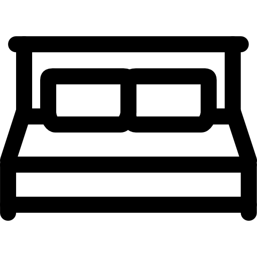 Bed Icons Responsive Line 32px icon