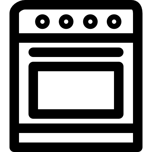 le fourneau Icons Responsive Line 32px Icône