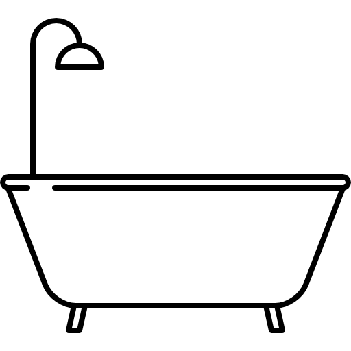 Bathtub Icons Responsive Line 128px icon